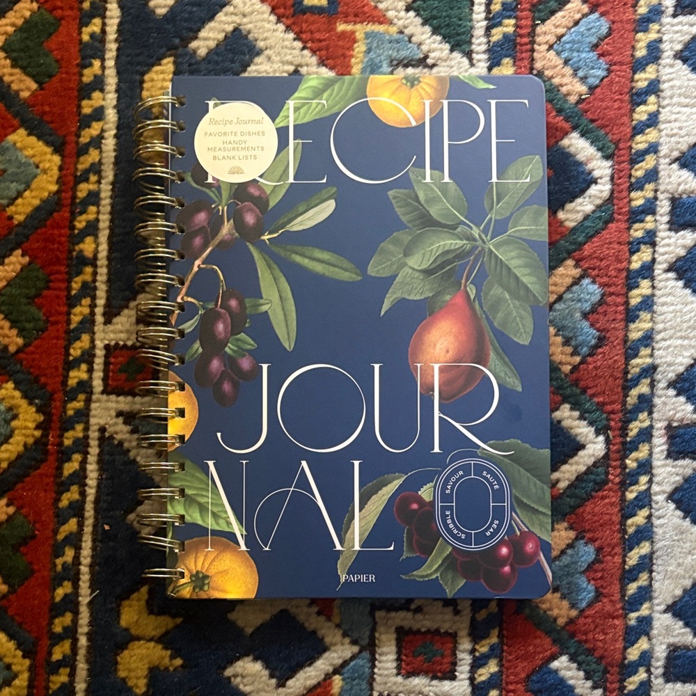 Papier Recipe Book
